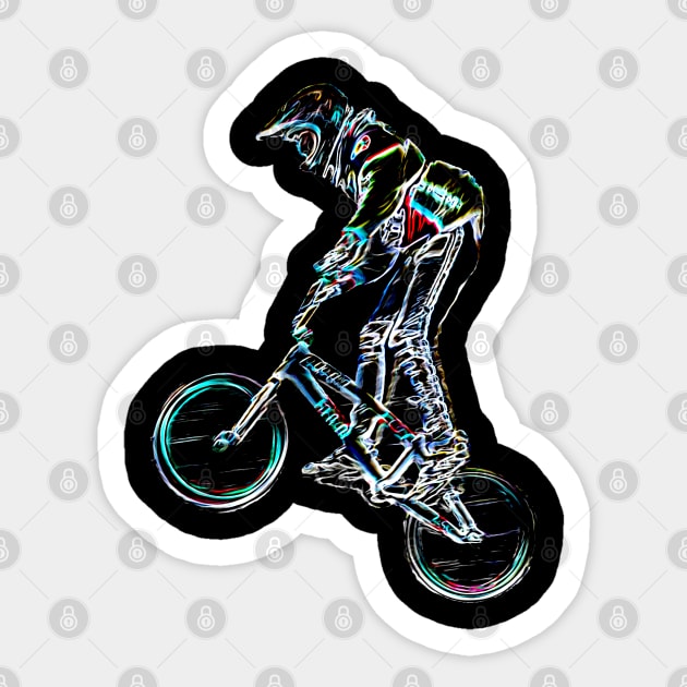 bmx Sticker by rickylabellevie